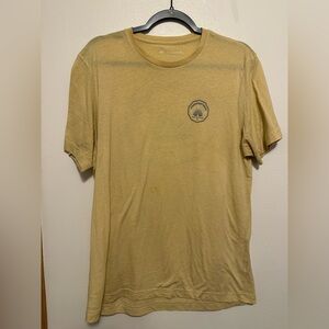 Travis Mathew Men's Short Sleeve Crew Neck T-Shirt Size Large Palm Tee